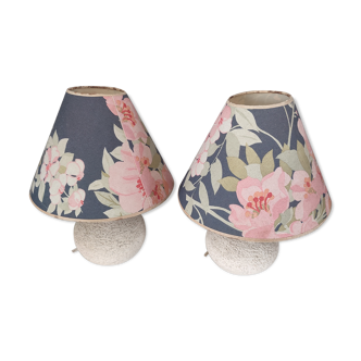 Two bedside lamps at the end of the 70s