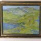 contemporary painting "mountain landscape"
