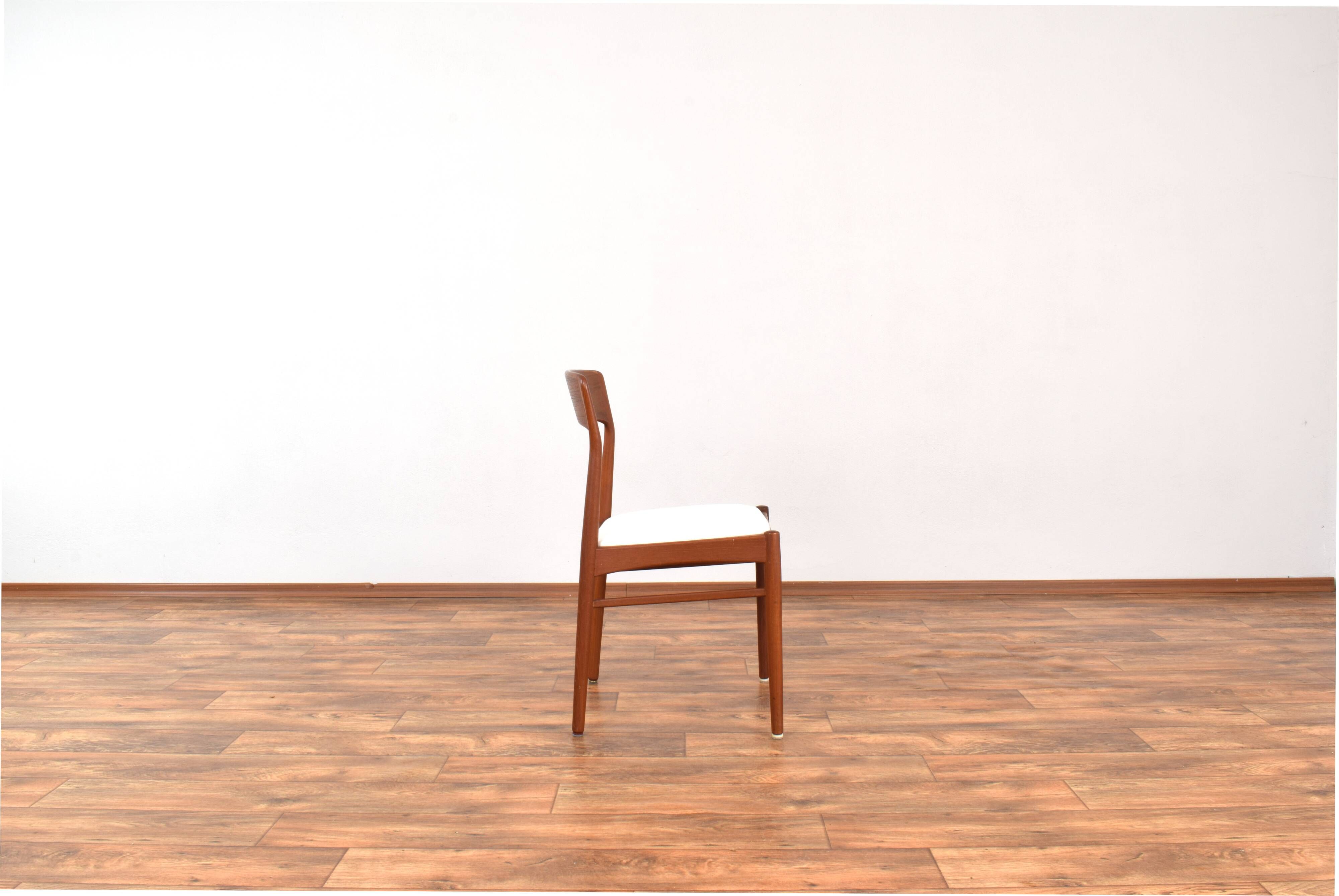 Danish Teak Dining Chairs by Henning Kjærnulf for Korup Stolefabrik, 1960s, Set of 4