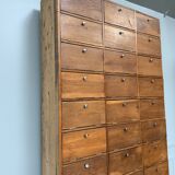 Pair of large drop-front notary cabinets (refurbished)