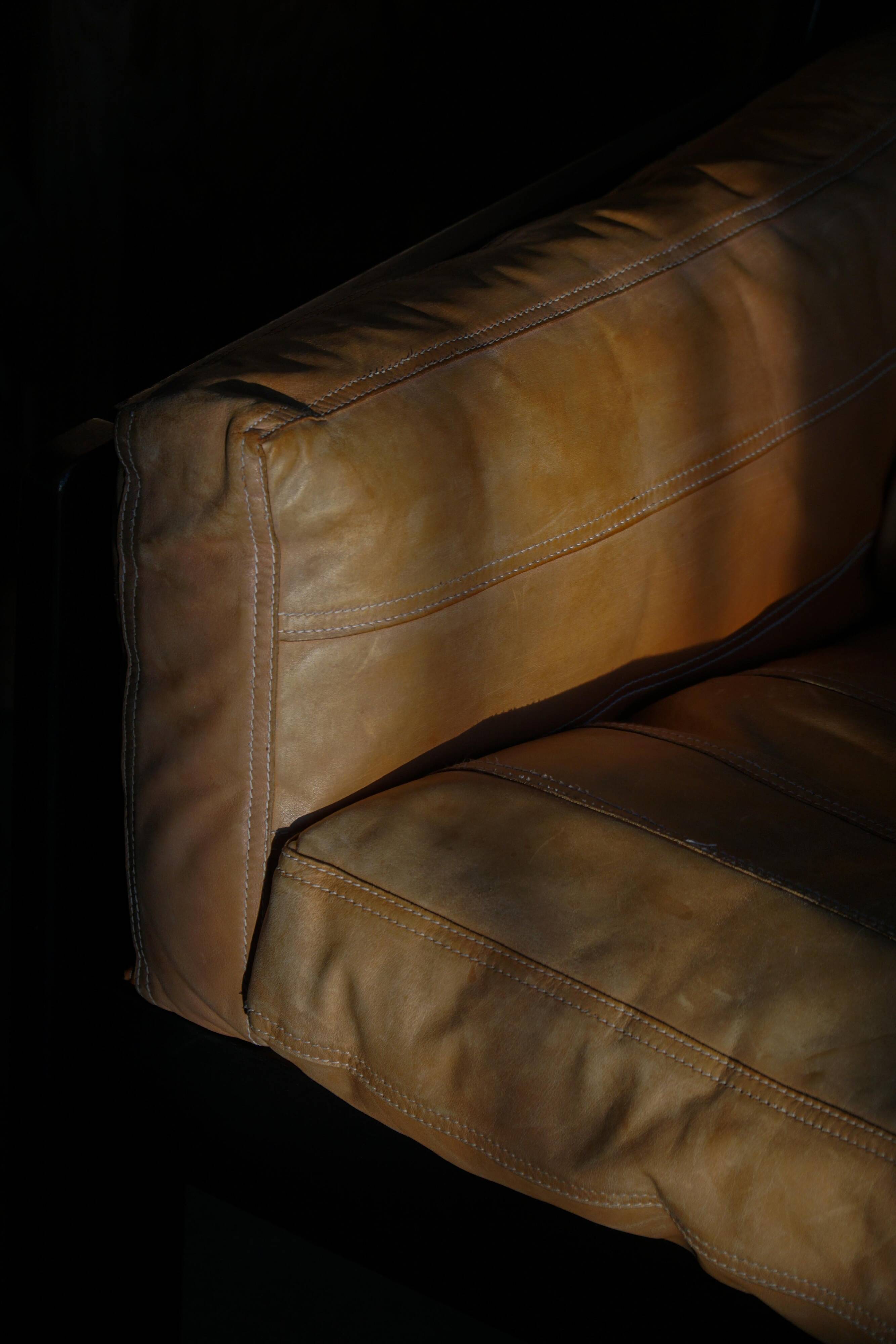 Pair of Easy chairs by Rud Thygesen & Johnny Sørensen in wood and leather, 1970s.