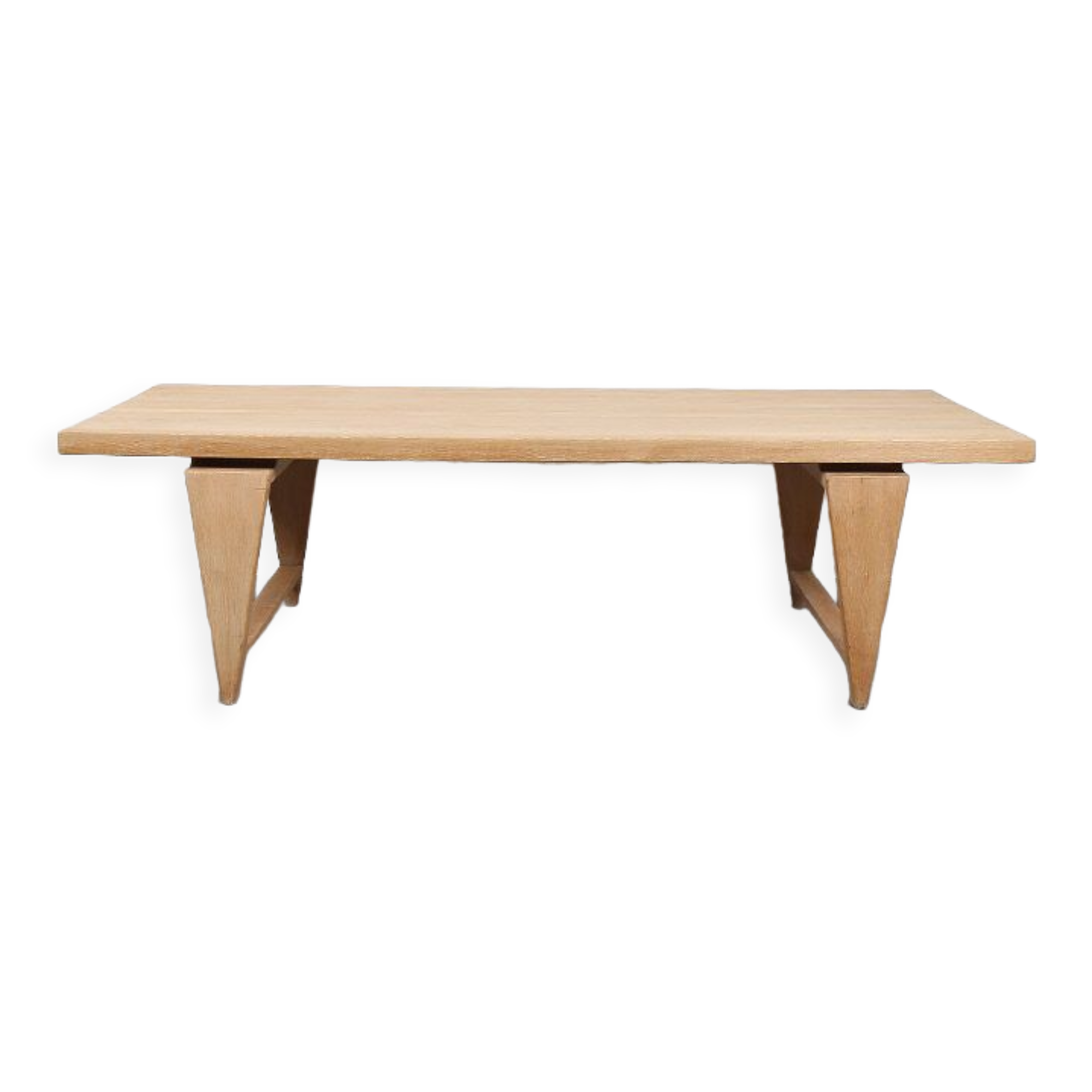 Coffee Table ML 115 by Illum Wikkelsø for Mikael Laursen Light Oak Danish Design