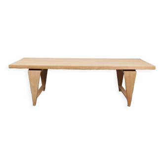 Coffee Table ML 115 by Illum Wikkelsø for Mikael Laursen Light Oak Danish Design
