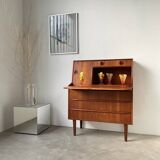 Danish teak secretary from the 60s