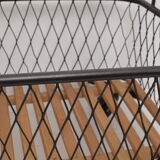 Metal baker's trolley