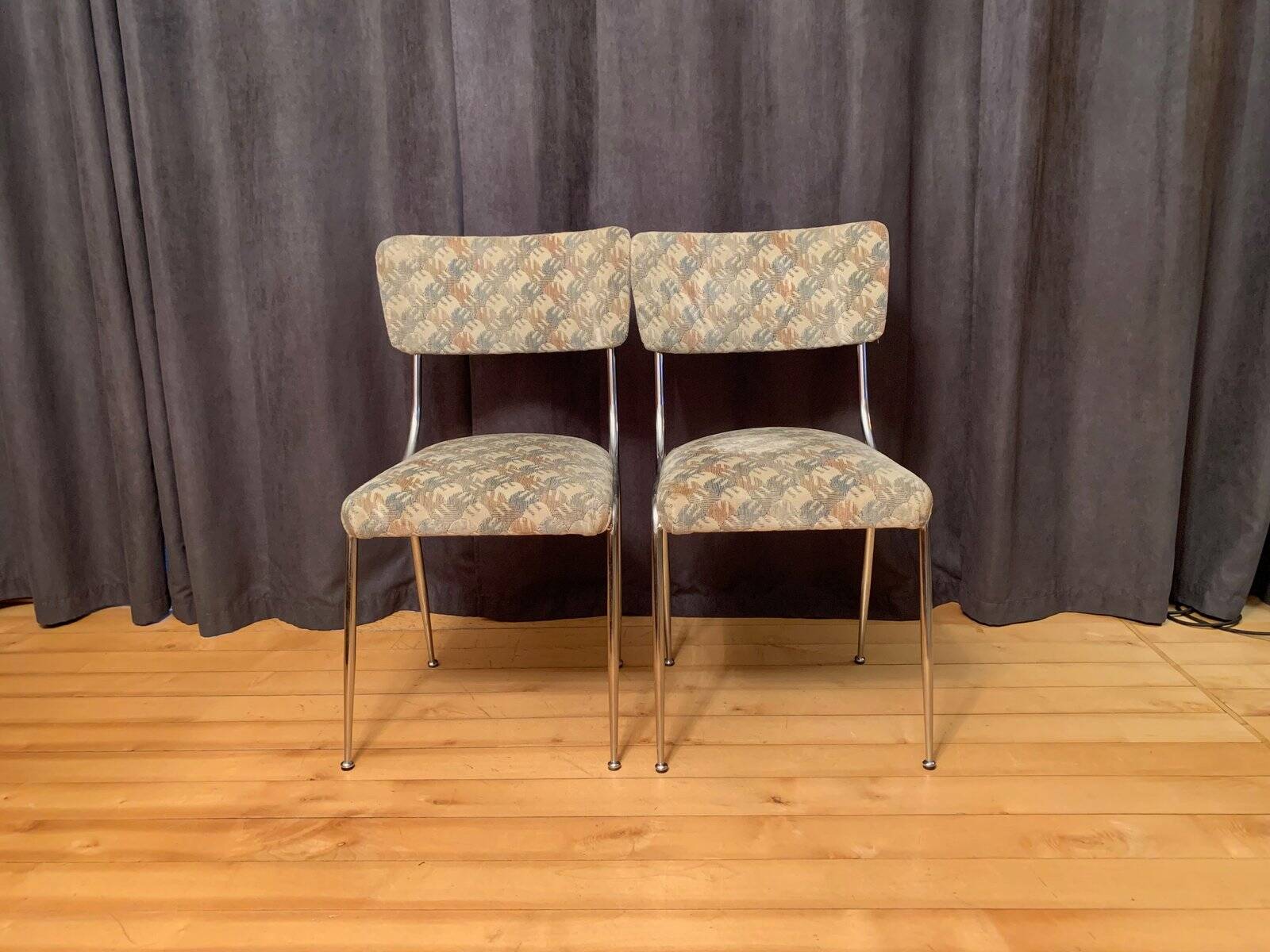Set of vintage Italian chairs, 1950s