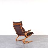 Mid-Century Lounge Chair by Elsa & Nordahl Solheim for Rybo Rykken, 1960s