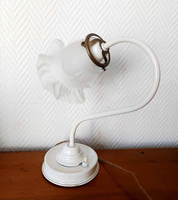 Lampe art déco col de cygne