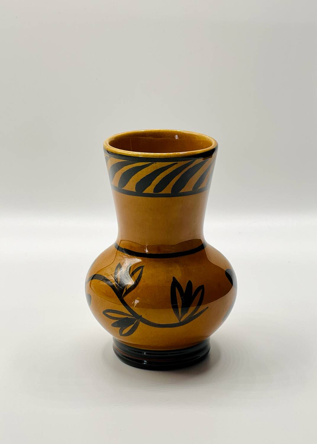 Hand painted vase 1950
