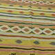 Hand-woven yellow kilim in pure wool 105×200cm