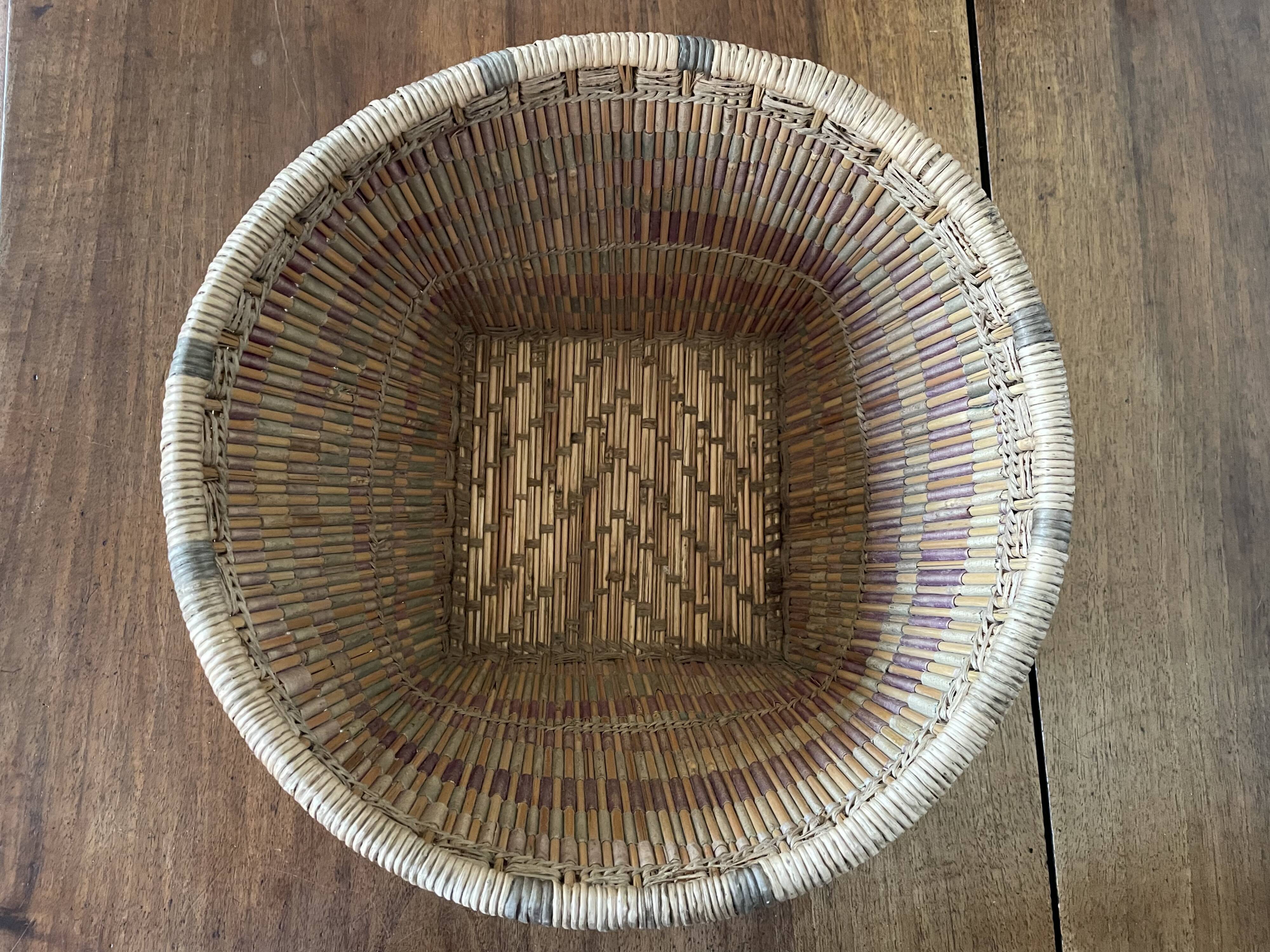 Asian Natural Fibre Basket