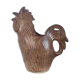 Zoomorphic ceramic pitcher from Vallauris, rooster shape
