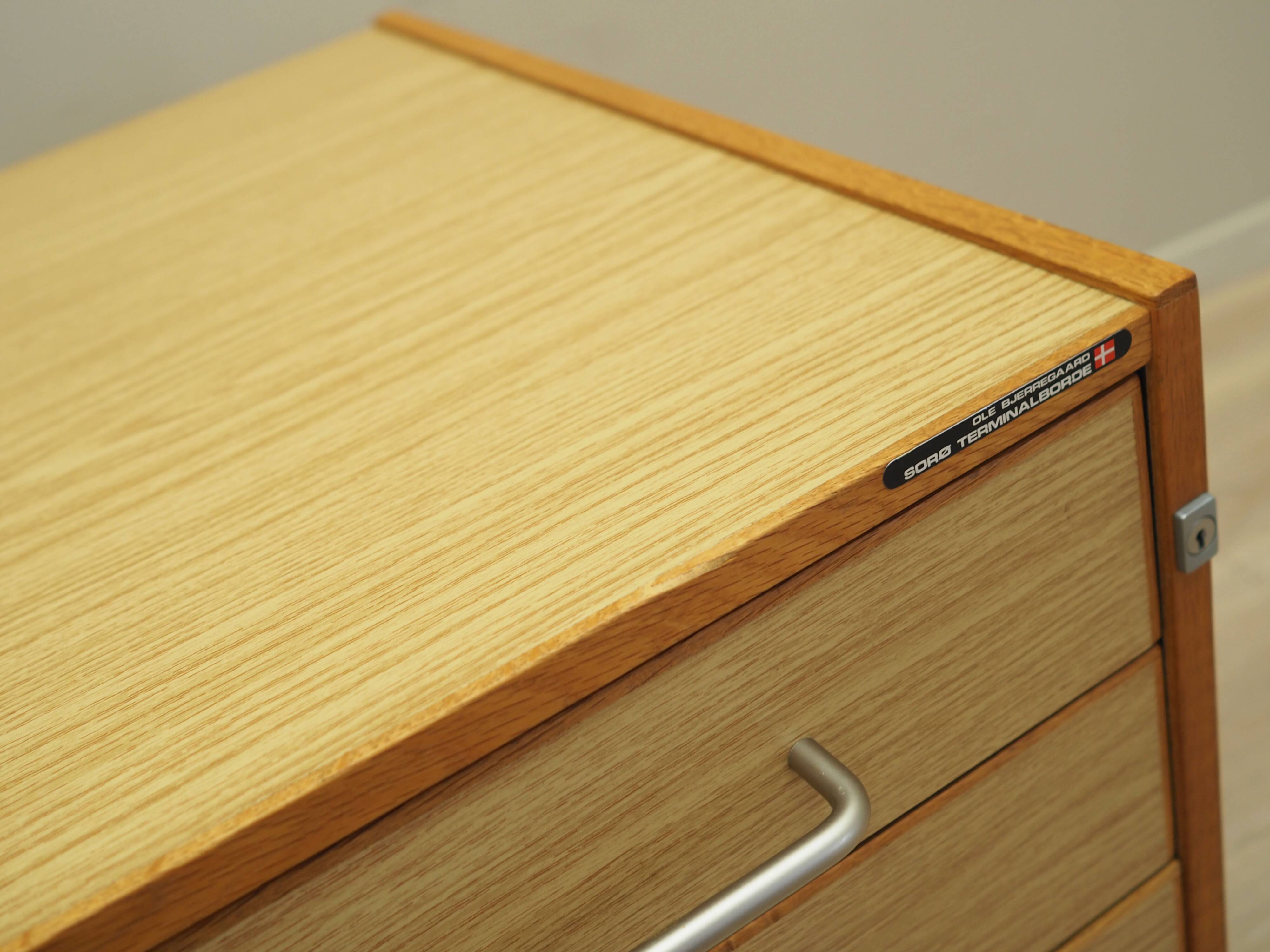 Chest of drawers, Danish design, 1970s, manufacturer: Sorø Terminalborde Ole Bjerregaard Pedersen Ap