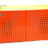 Old thomson stereo record player batteries and vintage sector orange