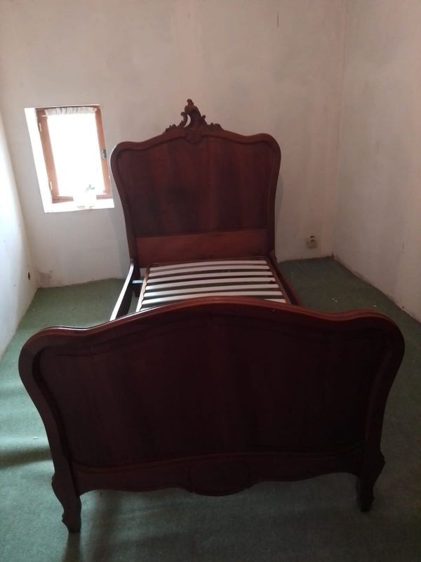 Lit en bois Louis XV
