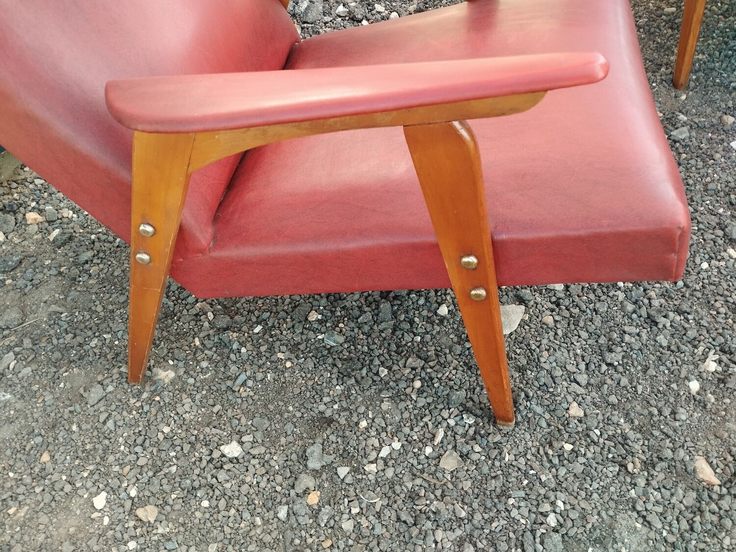 Paire de fauteuils vintage ancien