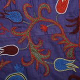 Hand knotted rug, vintage Turkish rug 101x191 cm
