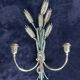 Exclusive Italian design lamp, large, timeless wall lamp