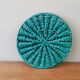 Vintage slip coaster signed FPP Vallauris