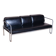 Sofa Bauhaus en acier chromé et cuir, tchèque, années 1930