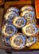 12 Assiettes modèle " Canton" B et F