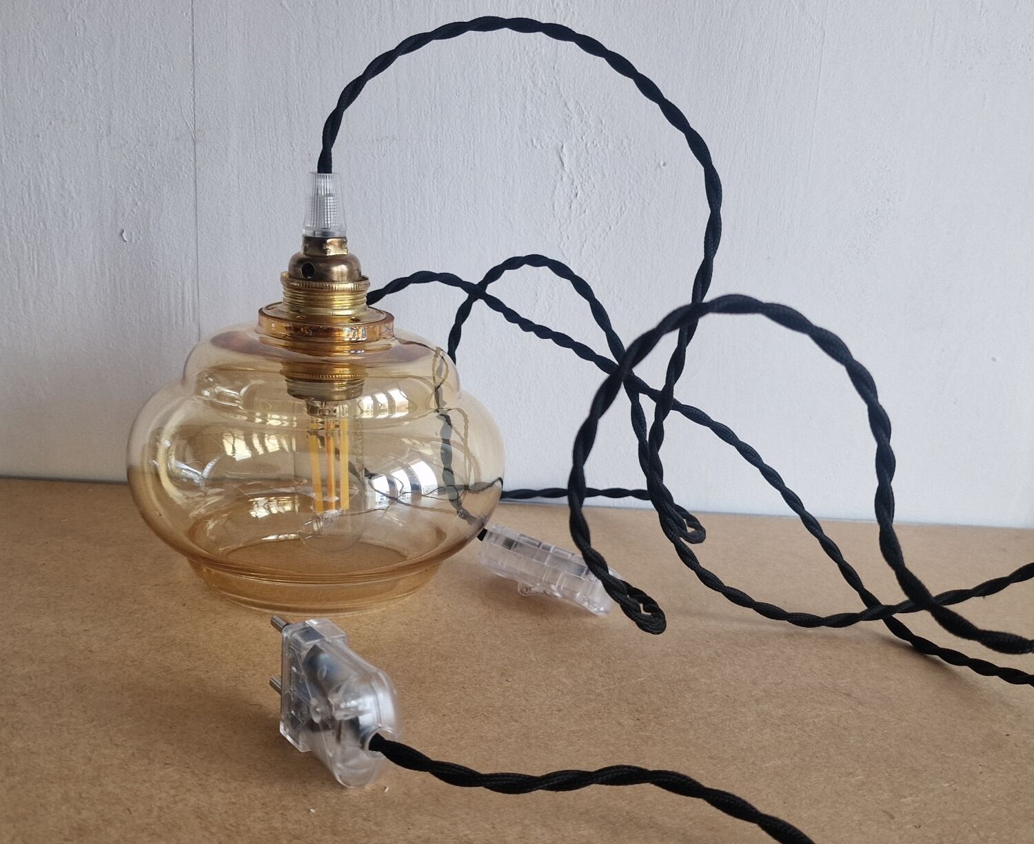 Amber glassware walk