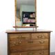 Antique marine chest of drawers in solid wood – charm and maritime spirit