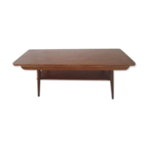 70s teak coffee table