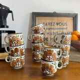 Boch La Louvière cups - Paradiso series