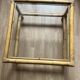 Table basse en rotin