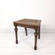 Tabouret vintage tressé viennois tourné table d'appoint vieux tabouret de piano banc de piano orneme