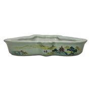Oriental Porcelain Butterfly Bowl, 1990s