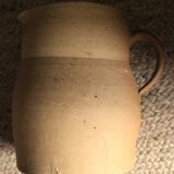 Large earthenware jug artisan pottery