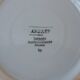 Salad bowl Digoin Sarreguemines model "Andrée" years 30-40