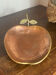 Brass and copper apple catchall