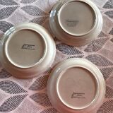 Set of dessert plates in Sarreguemines sandstone