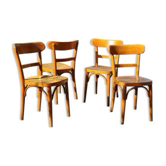 4 Horgen-Glarus bistro chairs 30s
