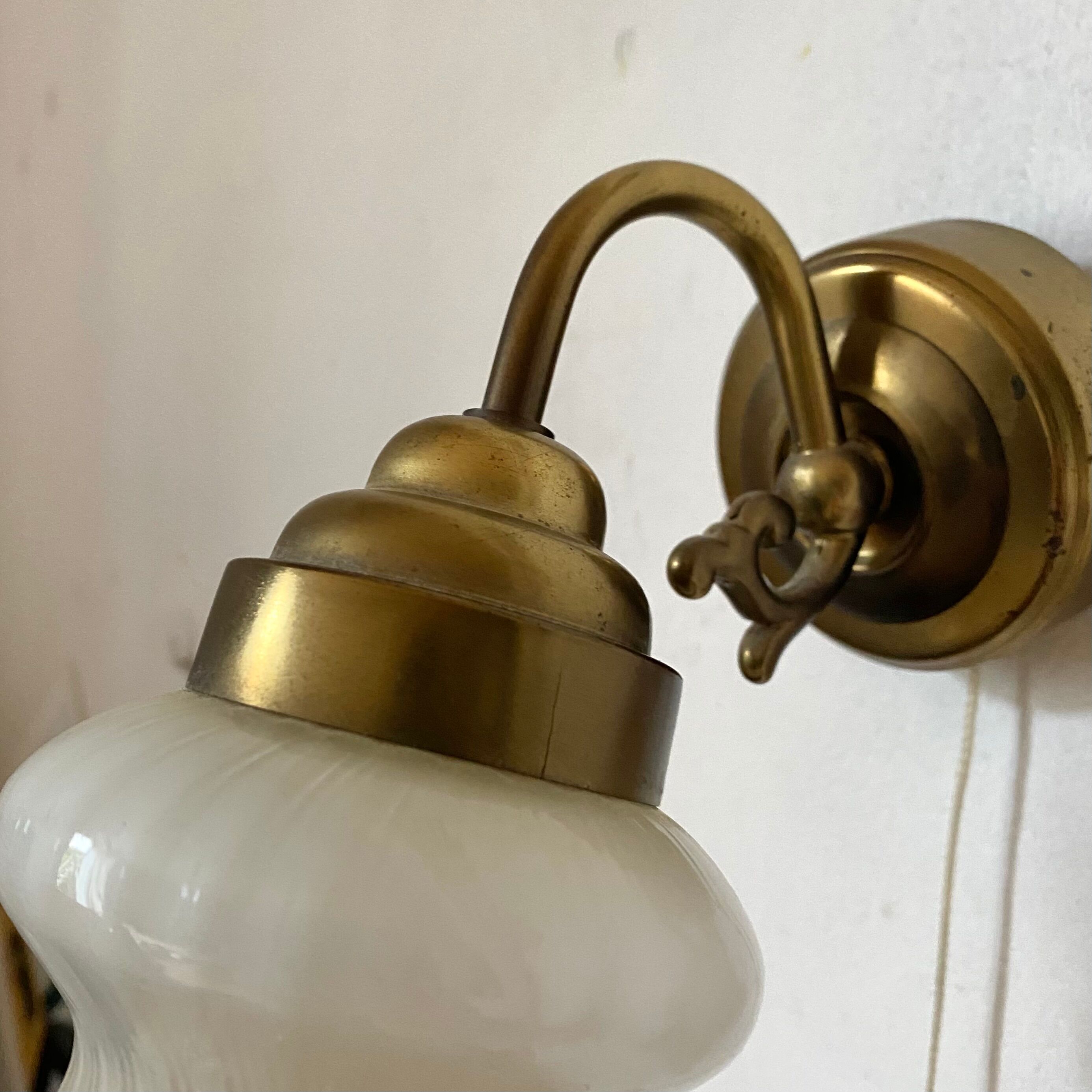 Pair of tulip sconces