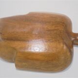 Wooden and mother-of-pearl pocket emptier