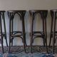 Ensemble de 4 chaises de bar vintage, 1960