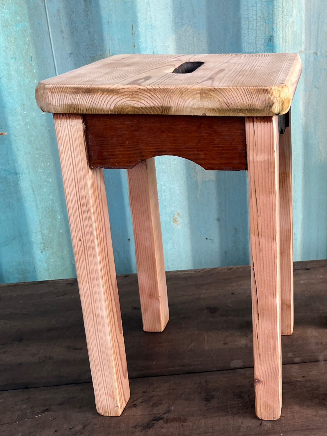 Old farmhouse stool