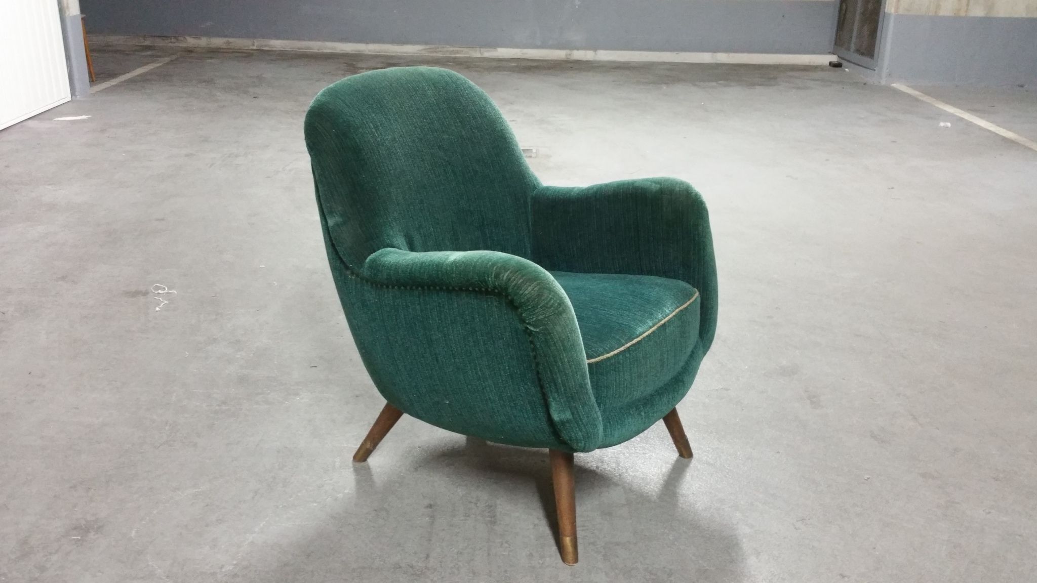 Fauteuil oeuf années 50/60