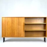 Vintage Oak Sideboard Highboard Shelf WK Möbel Mid-Century