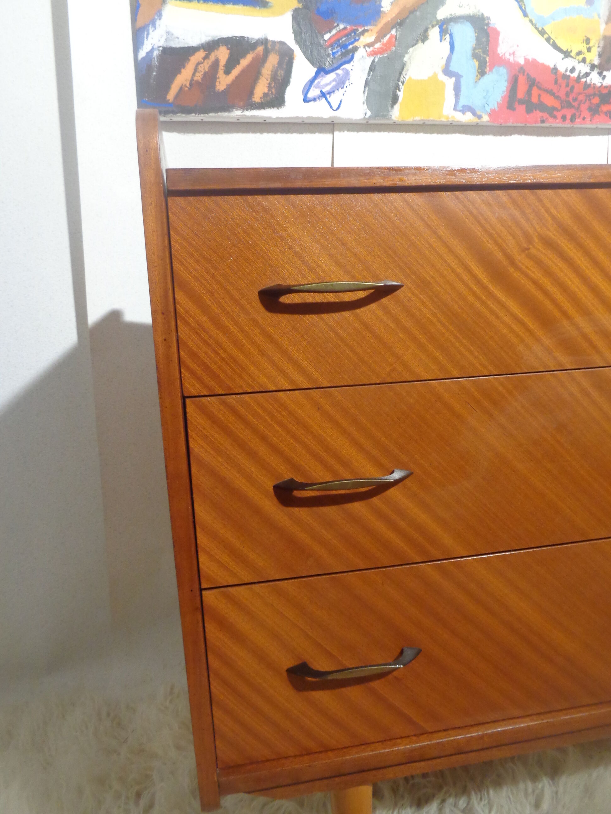 Vintage chest of drawers of the 60s