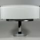 1970s 1980s Ceiling Lamp by Honsel Leuchten Germany in Glass & Chrome