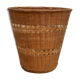 Corbeille à papier rotin