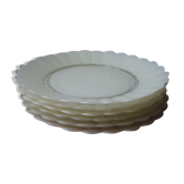 Lot de 6 assiettes à dessert en verre DURALEX