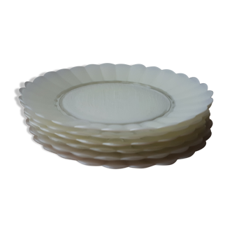 Lot de 6 assiettes à dessert en verre DURALEX