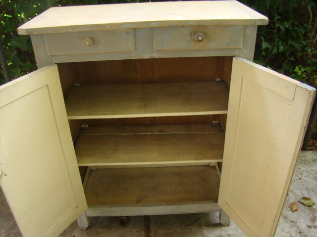 Old patinated Parisian buffet