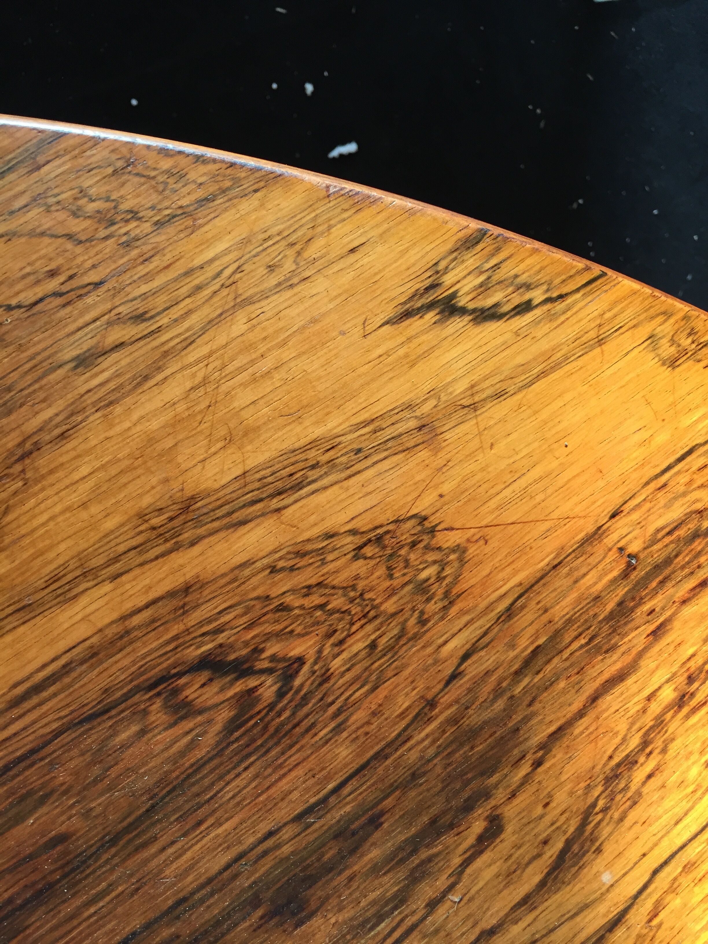 Scandinavian rosewood dining table